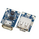 Повышающий модуль для повербанка Micro USB USB 5V 2A Изображение