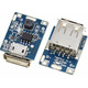 Повышающий модуль для повербанка Micro USB USB 5V 2A Изображение