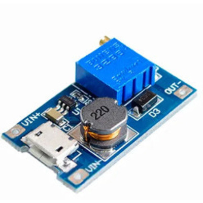 MT3608 преобразователь повышающий Модуль Питания 2A DC-DC Micro usb Изображение