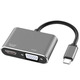 Конвертер Type-C 4в1 (HDMI/VGA/USB/PD) Изображение