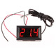 Термометр электронный 12v(красные цифры) Изображение