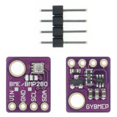 BME280 датчик температуры влажности давления Arduino барометр Изображение