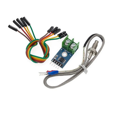 MAX6675 модуль с датчиком температуры термоскопическим K type Arduino Изображение