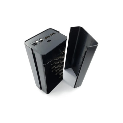 Корпус для повербанка 21 аккумулятор 18650 2хUSB+microUSB+Type-C 3А (без аккумуляторов) Изображение
