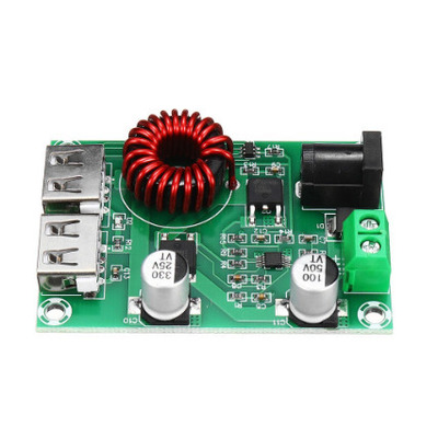 LM2596 XH-M224 USB DC-DC вход 9-39 V выход 5V 3A Изображение