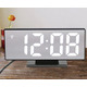 LED  часы DS-3618L зеркальные с будильником и термометром Изображение