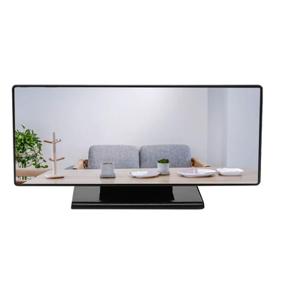 LED  часы DS-3618L зеркальные с будильником и термометром Изображение