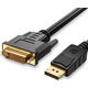 Кабель DisplayPort -DVI кабель переходник конвертер 1,5м Изображение
