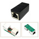Защита от молнии RJ45 сгонка с молниезащитой Ethernet джойнер соединитель витой пары Изображение