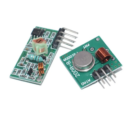 433Mhz RF приемо передатчик пульта радиоуправления Arduino датчик удаленного управления Изображение