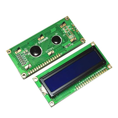 LCD1602 модуль экрана Arduino синий 16*2 5Вольт с встроенным дисплейным  модулем Изображение