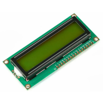LCD1602 модуль экрана Arduino синий 16*2 5Вольт с встроенным дисплейным  модулем Изображение