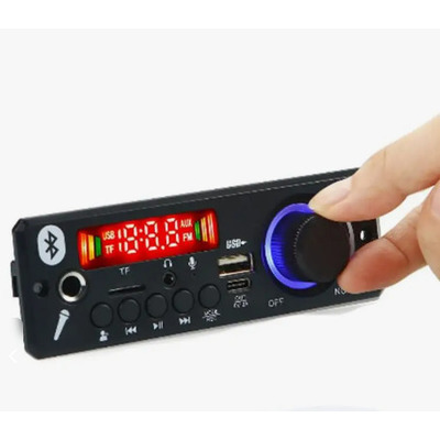 Магнитола Bluetooth MP3  с усилителем 2*40W 12V Изображение