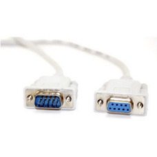 Модемный кабель мама-папа RS232 DB9 COM  1,5 м Изображение