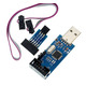 Программатор USBASP USBISP AVR USB ATMEGA8 ATMEGA128 для ATMEL AVR с адаптером Изображение