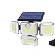 Уличный фонарь с солнечной панелью 20Вт 333led IP65 Водонепроницаемая Изображение