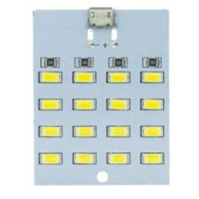 5730 Smd 5V 430mA~470mA White Mirco Usb светодиод лампа подсветка 16 LED Изображение