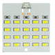 5730 Smd 5V 430mA~470mA White Mirco Usb светодиод лампа подсветка 20 LED Изображение