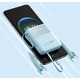 Повербанк с шнурами microUSB Type C Iphone 10000 mah Изображение