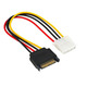 Кабель SATA-molex сата молекс питание Изображение