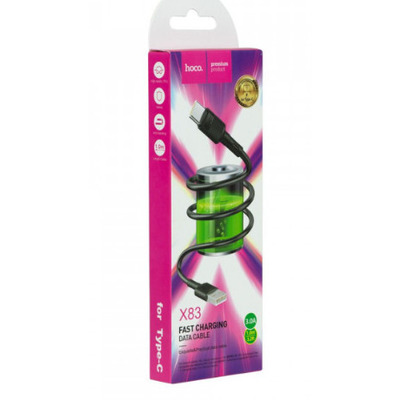 USB Кабель HOCO X83 Type-C 1м 60W Изображение
