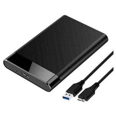 USB 3.0 - SATA кейс коробка с кабелями Изображение