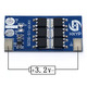BMS контроллер 1S LiFePo4 18650 3,2 V 24A заряда/разряда Изображение