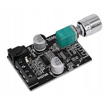 Плата усилителя Bluetooth 5.0 50Wx2 ZK-502L DC 5-24V Изображение