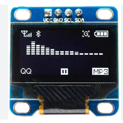 Модуль дисплея SSD1306 0.96 OLED белый 128X64 LCD Изображение