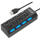 USB HUB 4 порта с выключателем Изображение