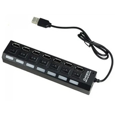 USB HUB 7 портов с выключателем Изображение