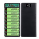 Корпус повербанка 18650 8 аккумуляторов 2,1 А LCD экран Изображение