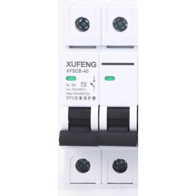 Автомат молниезащиты переменного тока 2P XFSCB-15 230/400 V  15 KA Изображение