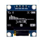 Модуль дисплейный 0.96 OLED белый 128X64  SSD1306 LCD Изображение