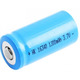Аккумулятор 16340 Li-Ion 1300 mAh 3,7V синий Изображение