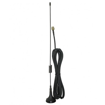 Антенна с подставкой 4G/3G/GSM/GPRS  36 СМ кабель 3 м 18 db SMA-M Изображение