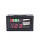 Индикатор емкости батареи в авто 10-24В + 2 USB зарядки Изображение