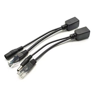 Сплиттер RJ45 разветвитель POE вход 12 В ПАРА Изображение