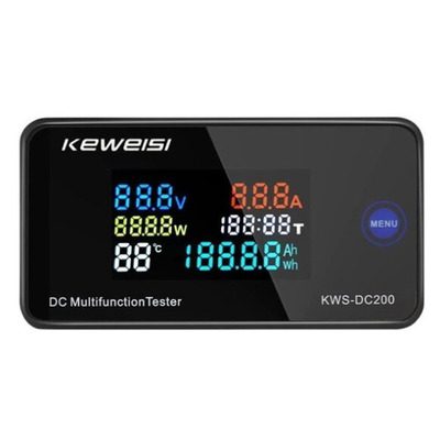 Ваттметр KWS-DC200 10A вольтметр амперметр Изображение