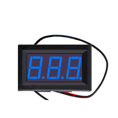 Тестер напряжения постоянного тока питания DC 2-30V голубой Изображение