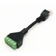 RJ45 коннектор с 4-пиновой клеммной колодкой 10 см Изображение