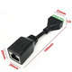 RJ45 гнездо с 4-пиновой клеммной колодкой 10 см Изображение