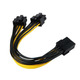 Кабель 8pin GPU-2*8(6+2)Pin PCI-E питание Изображение