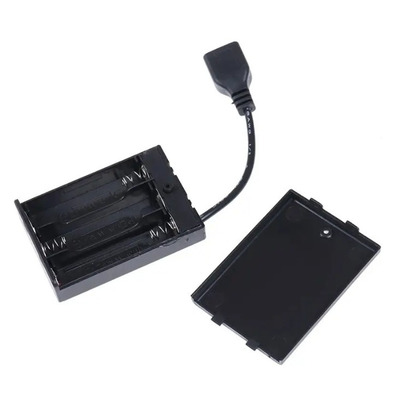 USB Бокс R6 AA 3 шт аккумулятора и батареек Изображение