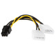 Кабель 6pin PCI - 2molex (Video power) Изображение