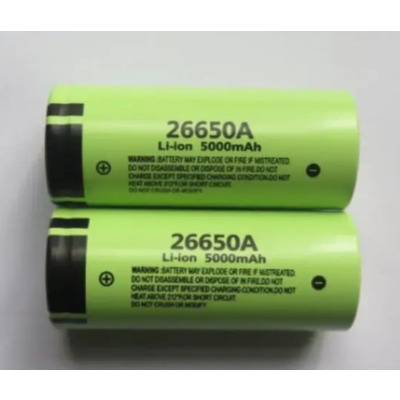 Аккумулятор 26650 Li-Ion 3,7V 3600 mAh Изображение