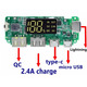 Модуль повербанка 2 USB 5В 1А 2.4 А для 18650 акумуляторов Изображение