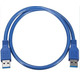 USB 3.0 AM/AM (папа-папа) 0,3 м синий Изображение