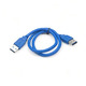 USB 3.0 AM/AM папа папа 1 м синий Изображение