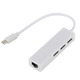 HUB Type-C на 3 USB + RJ45 сетевая карта Изображение